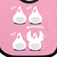 thumbnail image 4 of Inktastic Bach Beethoven Funny Chicks Boys or Girls Baby Bib, 4 of 4