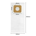 thumbnail image 2 of MYG Vacuum Bags for Riccar Simplicity Upright Cleaners, 5-Layer Filtration, Large Capacity, Easy Install, Durable Non-Woven Fabric, Compatible with for RAH-6/SAH-6, 10 Pack, 2 of 5