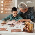 thumbnail image 4 of Kit de casa en miniatura ROBOTIME DIY, mini casa de muñecas con muebles, 4 of 9