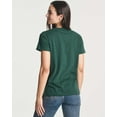 thumbnail image 4 of Real Essentials 4 Pack: Women's Classic-Fit Cotton Short-Sleeve V-Neck T-Shirt (Available in Plus Size), 4 of 6