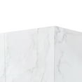thumbnail image 3 of Ove Decors Arroyo 60 in x 80 in 4-Piece Shower Surround Back and Side Wall Panels in Carrara finish, 3 of 7