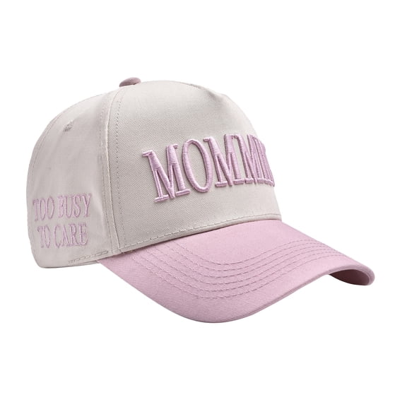 Hats for Women ’S Mommin Trucker Hat – Retro Two Tone Ponytail Baseball Cap Embroidered Adjustable Hat Great Present for Mom Hats