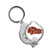 thumbnail image 1 of Deep Red Classic Cars Pattern Outline Finger Nail Clippers Scissor Stainless Steel Cutter, 1 of 3
