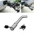 thumbnail image 2 of Trailer Hitch Lock 5/8 Aluminum Hitch Pin + 2 Keys For Heavy Duty Tow Locking, 2 of 8