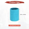 thumbnail image 3 of Uxcell 12PCS Bandas de sudor deportivas, muñequeras de algodón absorbentes para entrenamiento/baloncesto/correr [Azul cielo, 10cm de ancho], 3 of 7