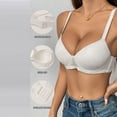 thumbnail image 2 of fheaev Soutien-Gorge Quotidien pour Femmes Sans Couture Sans Armature Confortable Respirant Soutien Doux Soutien-Gorge Régulier avec Bretelle Réglable, 2 of 8