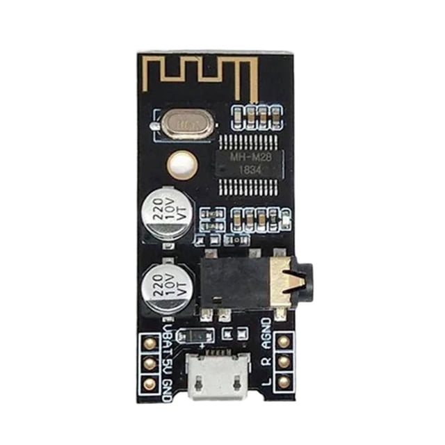 Placa decodificadora MH-M28 Módulo de audio compatible con Bluetooth Kit de bricolaje estéreo (M28)