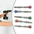 thumbnail image 7 of 5x/kit Colored Magnetic Coil Screwdriver Set Extractor Remover Cross-Drill-Bit, 7 of 7
