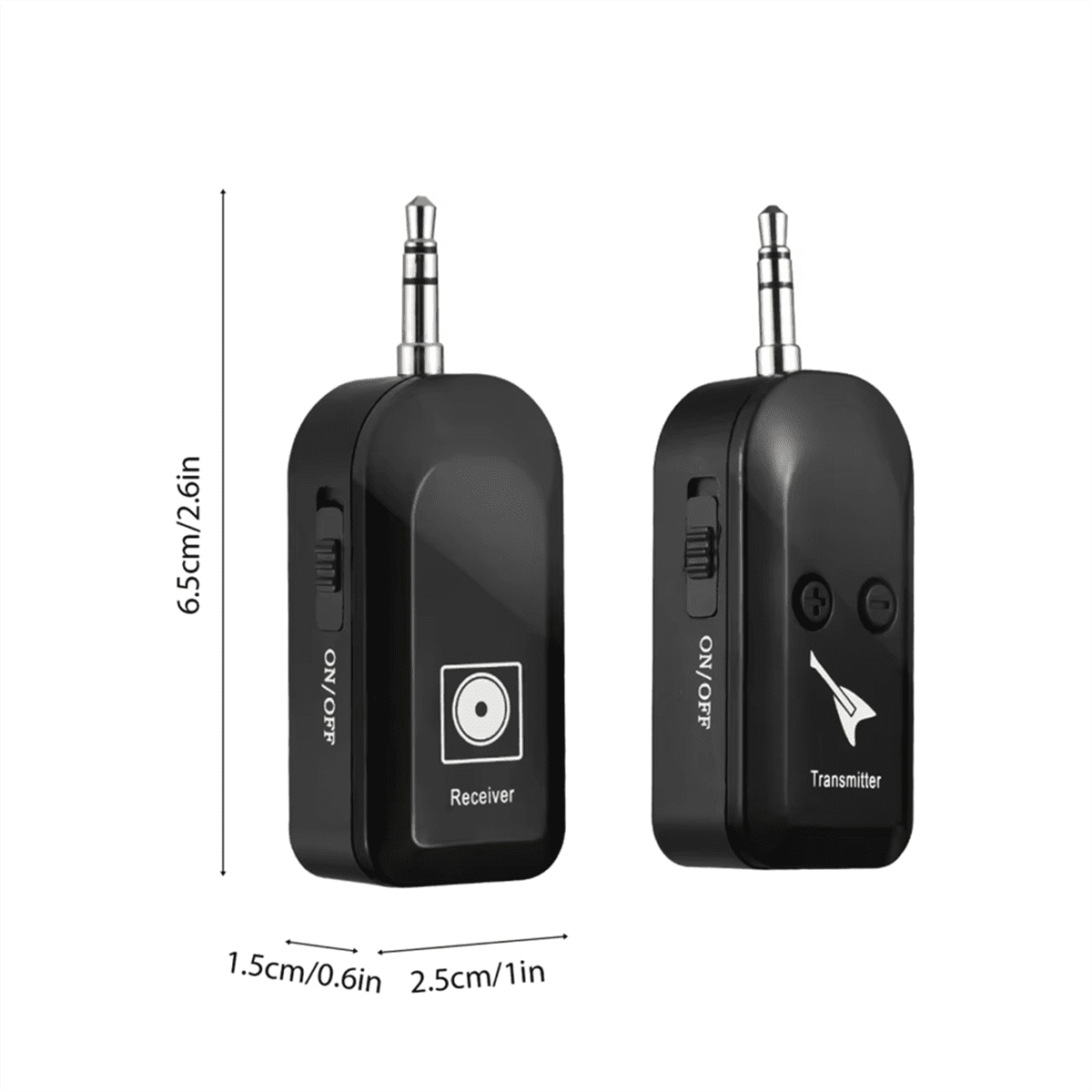 Wireless Guitar System Rechargeable 2.4G Guitar Transmitter Receiver Set Realtime with 6.35mm Adapter MusicAccessories B