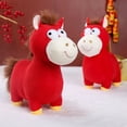 thumbnail image 5 of Wizlet 2026 Horse Stuffed Animal, New Year plush zodiac mascot, Plush Tabletop Ornaments for Chinese New Year Spring Festival Gift Blessing Souvenir Home Tabletop Decors (A 8.6in), 5 of 7