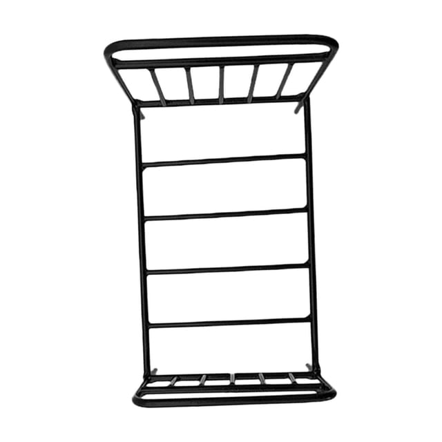 1:12 cama en miniatura, casa de muñecas, decoración de dormitorio, muebles de casa de muñecas, marco de Metal, cama para dormitorio, accesorios de Negro