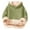 Army Green, variant on LYHaoo Girls Hooded Sweatshirt Soft Lined Pullover Cozy Warm Kids Jacket Top For Cold Weather Outdoor Play Zip-Up Hoodie Sweatshirt Sizes 3-4 Years(Green)