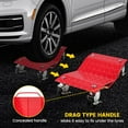 thumbnail image 5 of Car Dolly Set of 4, 6000 lbs/2722 kg Capacity Wheel Dolly, Heavy Duty Car Tire Dolly Wheels Cart Moving Cars, Heavy Duty Vehicle Dolly with 360° Rotational Wheel, Makes Moving A Ca, 5 of 7