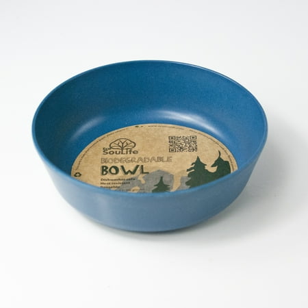 - EcoSouLife Bamboo Standard Bowl, Navy