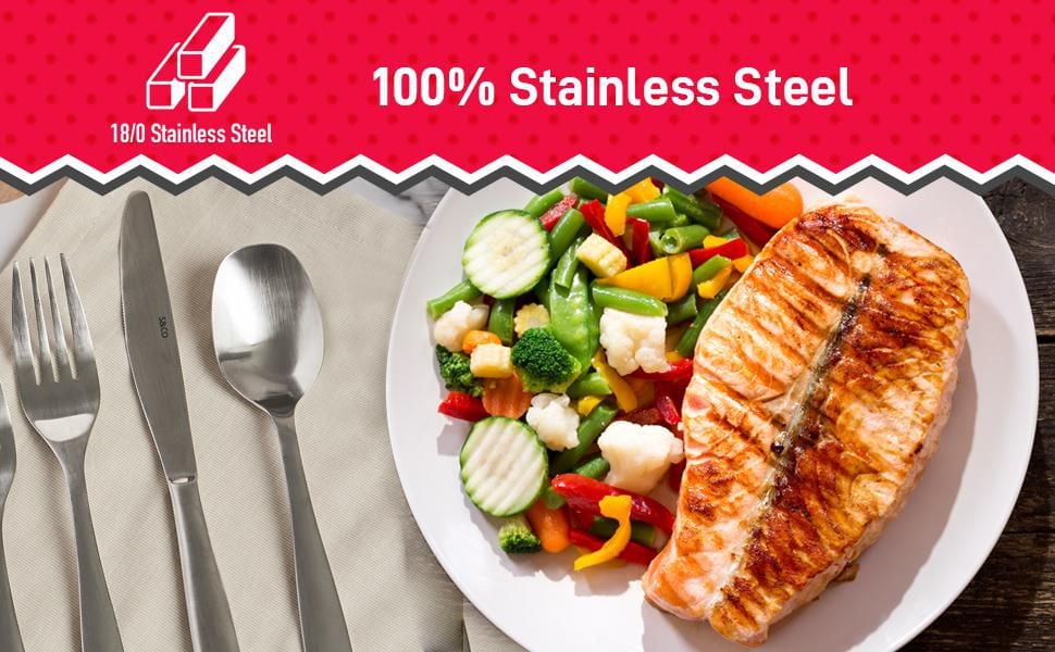 Milan 20‑Piece Gourmet Flatware Set (18/0 Brushed Stainless Steel)