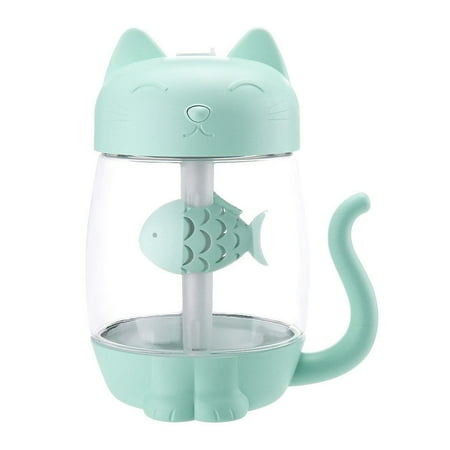 

GiliGiliso 3 In 1 Humidifier Cute LED Humidifier Fan Diffuser Purifier Atomizer