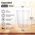 thumbnail image 2 of Vasos Desechables 12 Oz Elegantes Para Fiesta 100 Pz Berry Hip CUPTR12, 2 of 5