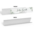 thumbnail image 2 of Printtoo Personalized Desk Name Plate Pretty Greenery Prints Custom Acrylic Office Desk Name Plate Accessory 2x10 Inches, 2 of 5