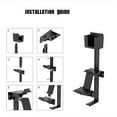 thumbnail image 3 of Wall Mount Bracket For PS5/PS4/Xbox/Switch Universal Controller/Headset/Remote, Game Accessory Holder, Gamepad Holder, 3 of 4