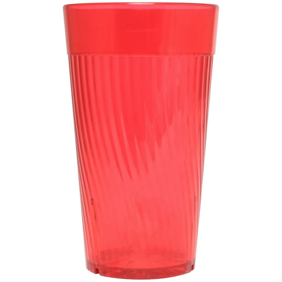 Excellante Belize 14 oz. tumbler, polycarbonate, red, comes in dozen