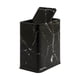 thumbnail image 4 of Cubo de basura para baño, cesto de basura, cubo de almacenamiento con tapa a presión, de basura estrecho para restaurante, guardería, hogar Negro, 4 of 8