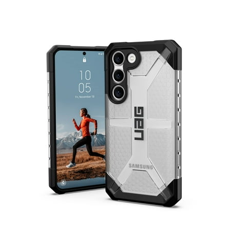UAG Designed for Samsung Galaxy S23 Case 6.1" Plasma Ice - Rugged Heavy Duty Shockproof Impact Resistant Protective Cover by URBAN ARMOR GEAR