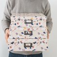 thumbnail image 2 of Decorative Cardboard Storage Boxes with Terrazzo Print, Set of 3 for Home Organization, 2 of 6