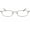 Matte Black, variant on Unisex Optical Eyewear - Rectangle Shape, Metal Full Rim, Shiny Copper