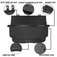 thumbnail image 4 of For Honda CR-V 2007 2008 2009 2010 2011 Black Retractable Trunk Cargo Cover Luggage Sha, 4 of 6