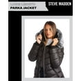 thumbnail image 5 of Steve Madden Women's Faux Fur Lining Winter Coat - Long Length Quilted Parka Jacket for Women (S-3X), 5 of 7