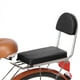 thumbnail image 3 of Cojín de descanso para asiento trasero de bicicleta suave con fijación para sillín trasero Ciclismo Negro, 3 of 5