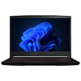 thumbnail image 3 of Laptop Gamer MSI GF63 Thin: Video GeForce GTX 1650, Intel Core i5 11400H, 8GB DDR4, SSD de 256GB, Pantalla de 15.6", W11H (teclado en inglés) MSI GF6311693, 3 of 4