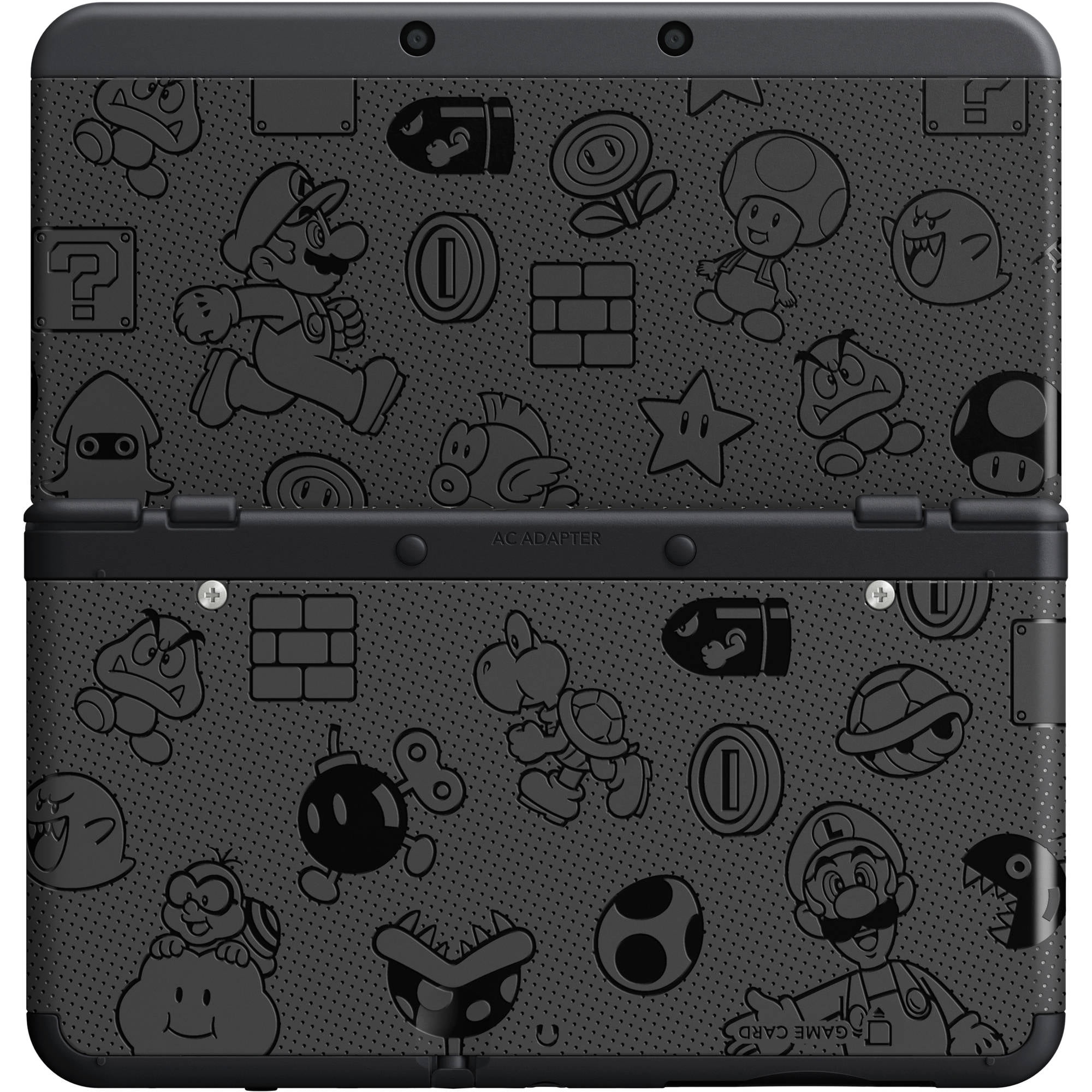 Refurbished New Nintendo Ktrskgaausz 3ds Super Mario Black Edition Walmart Com Walmart Com