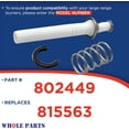 thumbnail image 3 of Whole Parts Large Range Burner Electrode/Igniter Part# 802449 - Replacement & Compatible with Some Wolf Ranges or Ovens, 3 of 6