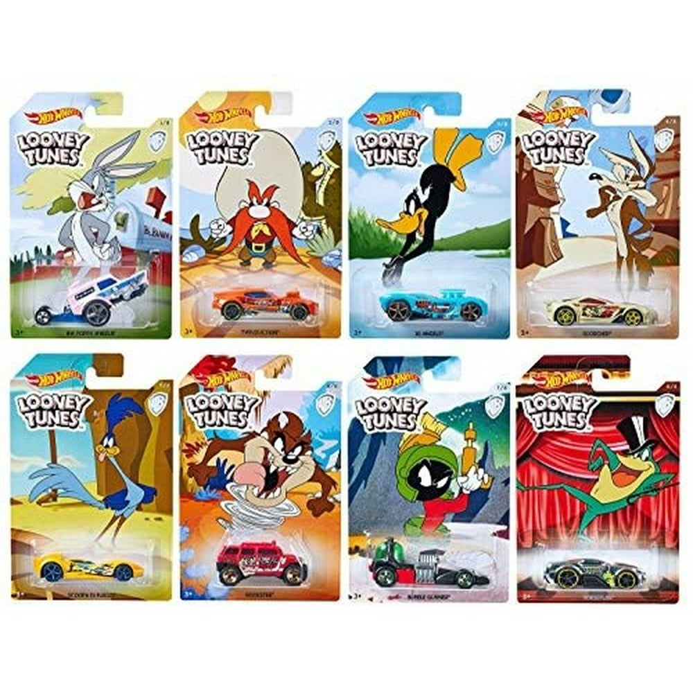 Hot Wheels 164 Basics Looney Tunes Assortment Set of 8 FKC68999A