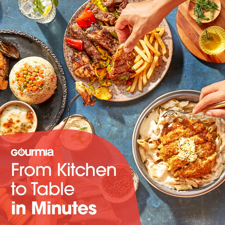Gourmia 4 Qt Digital Air Fryer & Dehydrator with Guided