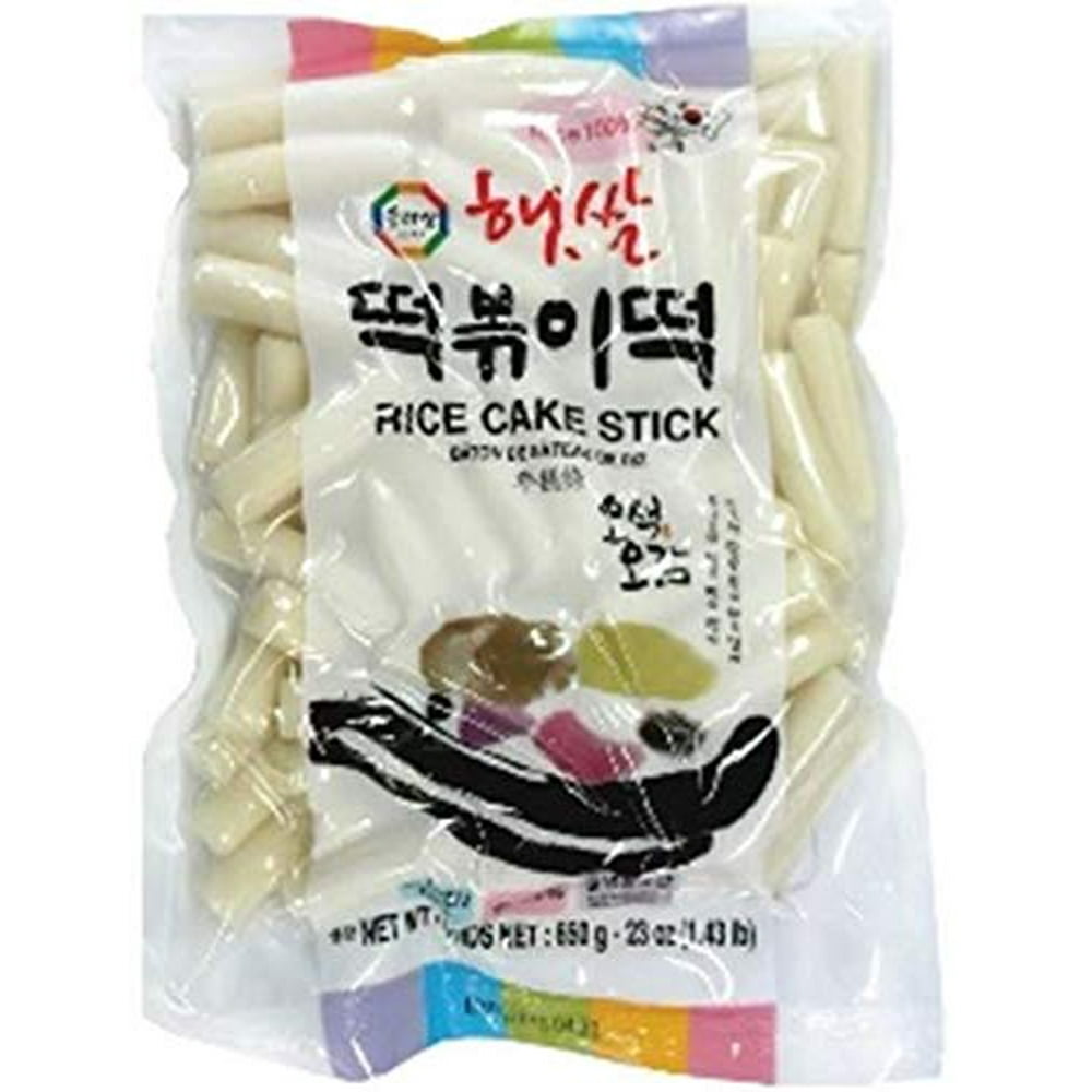 Korean Topokki Rice Cake Stick, 23oz/pk (Pack of 1).