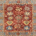thumbnail image 1 of Ahgly Company Indoor Square Abstract Camel Brown Abstract Area Rugs, 3' Square, 1 of 6