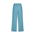 thumbnail image 5 of Capri Pants for Women, Loose Drawstring Drawstring Large 3/4, 5 of 5