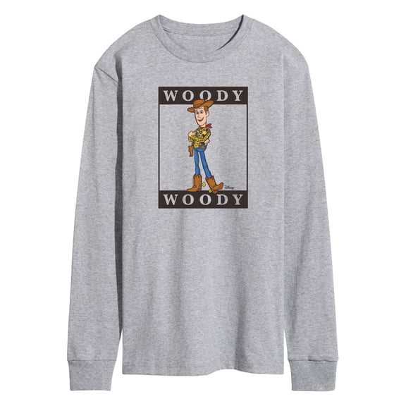Toy Story 4 - Type Block Woody - Men's Long Sleeve T-Shirt