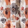 thumbnail image 3 of Leah Shower Curtain, 72" x 72", Coral, 3 of 6
