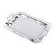 thumbnail image 5 of Placa de servicio de bandeja de tocador de bandeja para servir de acero inoxidable para la cocina para la cocina, 5 of 9
