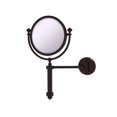 thumbnail image 1 of Southbeach Collection Wall Mounted Make-Up Mirror 8 Inch Diameter with 2X Magnification - SB-4/2X-ABZ, 1 of 1