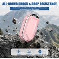 thumbnail image 4 of Key Fob Cover Compatible with Kia Telluride Sorento K4 K5 EV5 EV9 Carnival Sportage GT-Line 2023-2026 Soft TPU Leather Full Protection Smart Key Keychain Case Holder Protector,Silver Border - Pink, 4 of 6