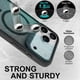 thumbnail image 5 of For iPhone 17 Pro Max Case Magnetic Carbon Fiber Texture Phone Cover - Black, 5 of 5