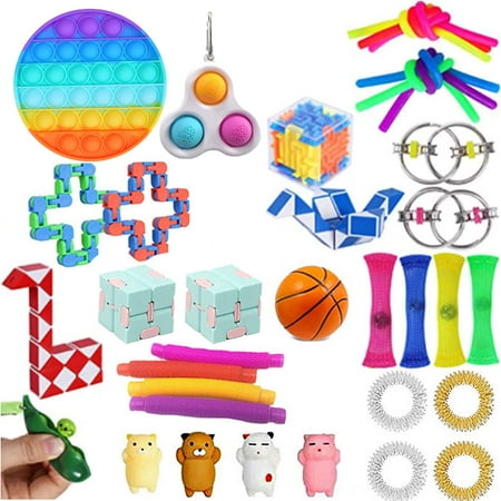 JOUET ANTI-STRESS, 2--Popet carré Fidget, jouets pour enfants, Kawaii,  figure à fossettes, jouet pour enfants, poussez sa bulle vers - Cdiscount  Jeux - Jouets