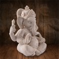 thumbnail image 4 of Sculpture Décorative Anti-Décoloration Mystérieuse Durable Rétro Statue à Tête d'Éléphant pour la Maison, 4 of 8