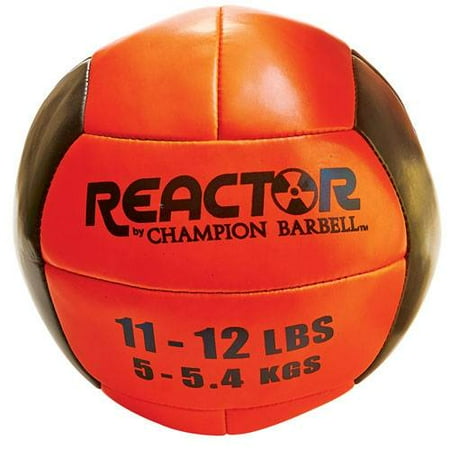 Reactor by Champion Barbellâ„¢ 11-12 lb Medicine Ball