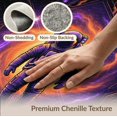thumbnail image 6 of ODIKA 8'x10' Washable Area Rug Astronaut Nebula Motif Arcade Fireworks Anime Cyber Refined Structured for Living Room, Under Sectional, Family , Durable, Non-Slip, 6 of 7