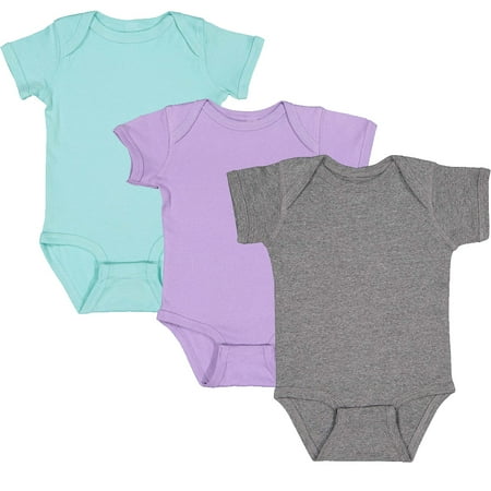 

Marky G Apparel Baby Rib Short-Sleeve Bodysuit (Pack of 3)